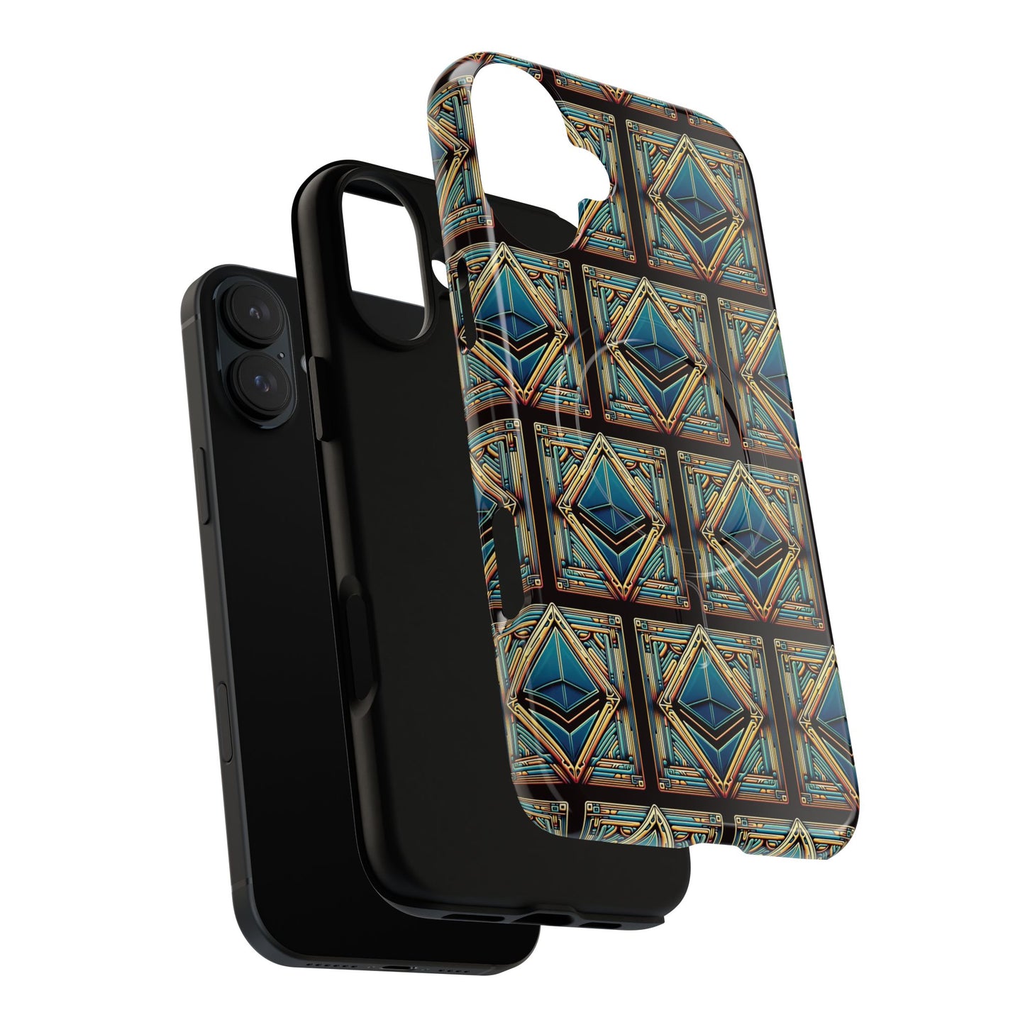Ethereum Art Deco Tough Magnetic Case