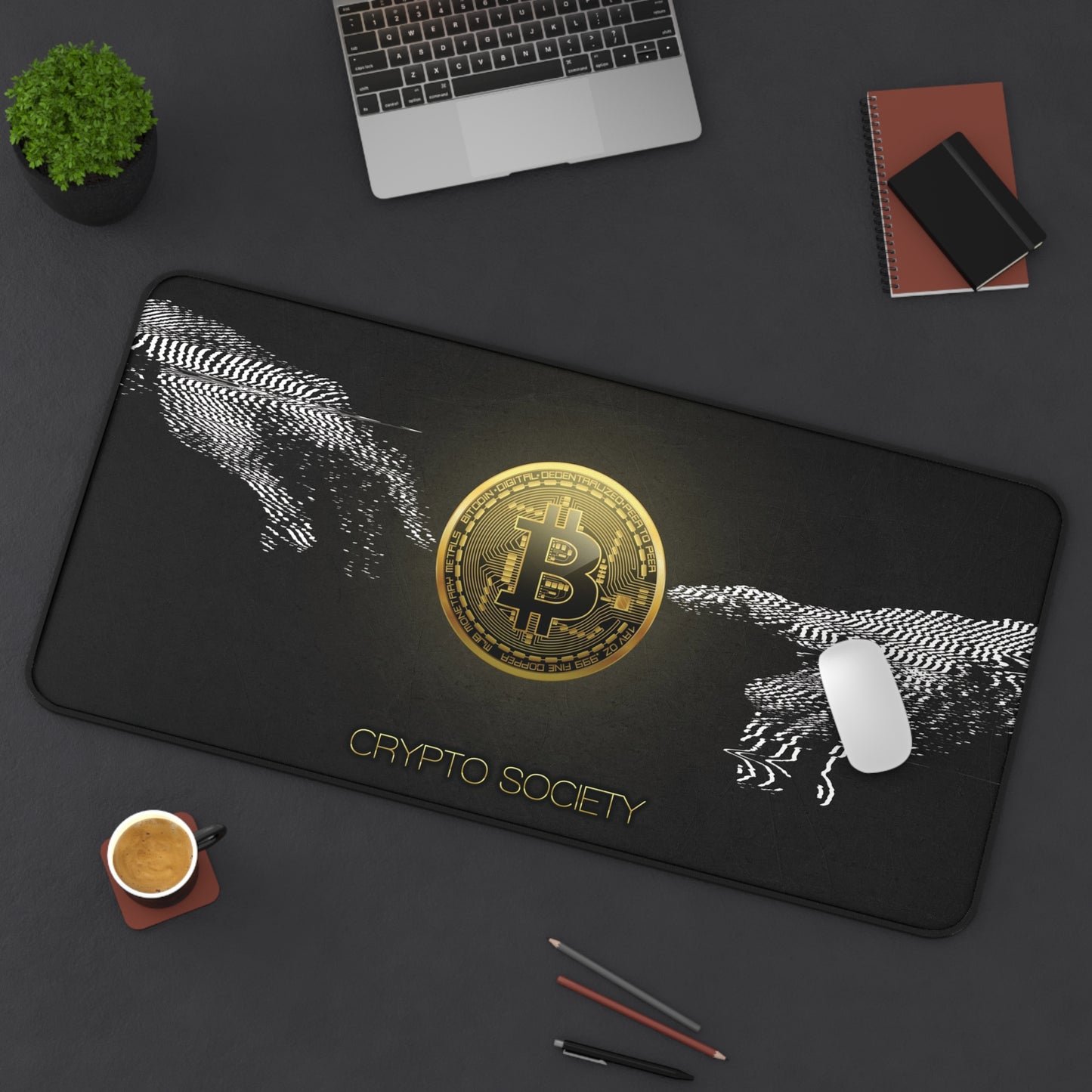 Crypto Society Desk Mat