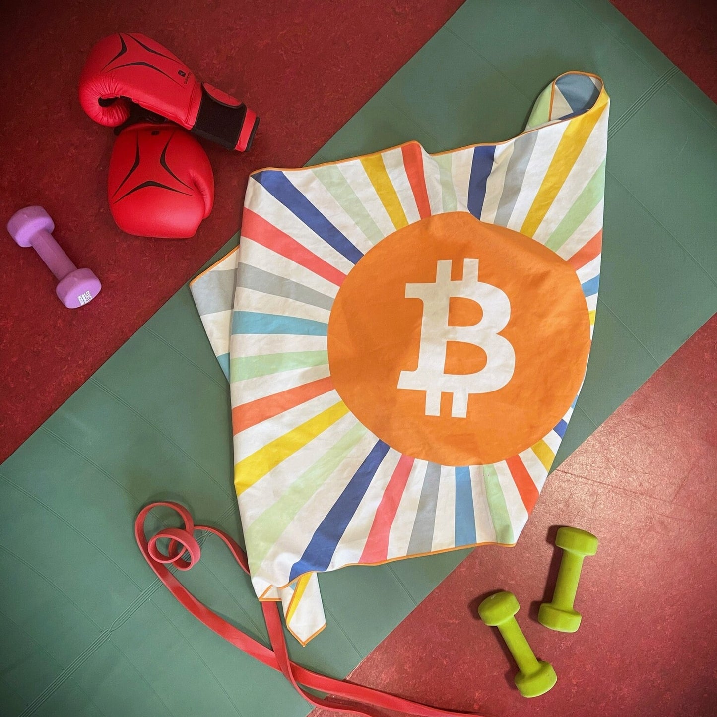 Bitcoin Microfibre Towel