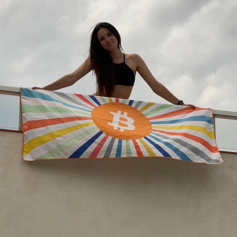 Bitcoin Microfibre Towel