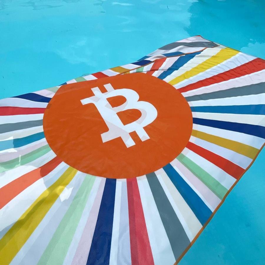 Bitcoin Microfibre Towel