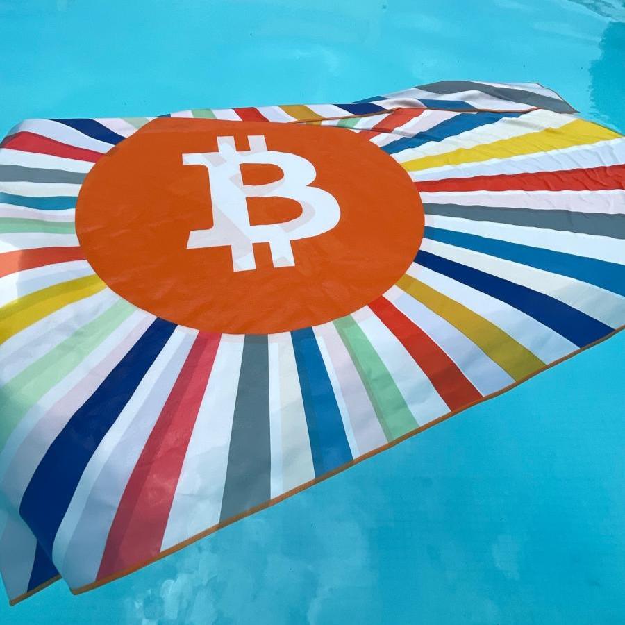 Bitcoin Microfibre Towel