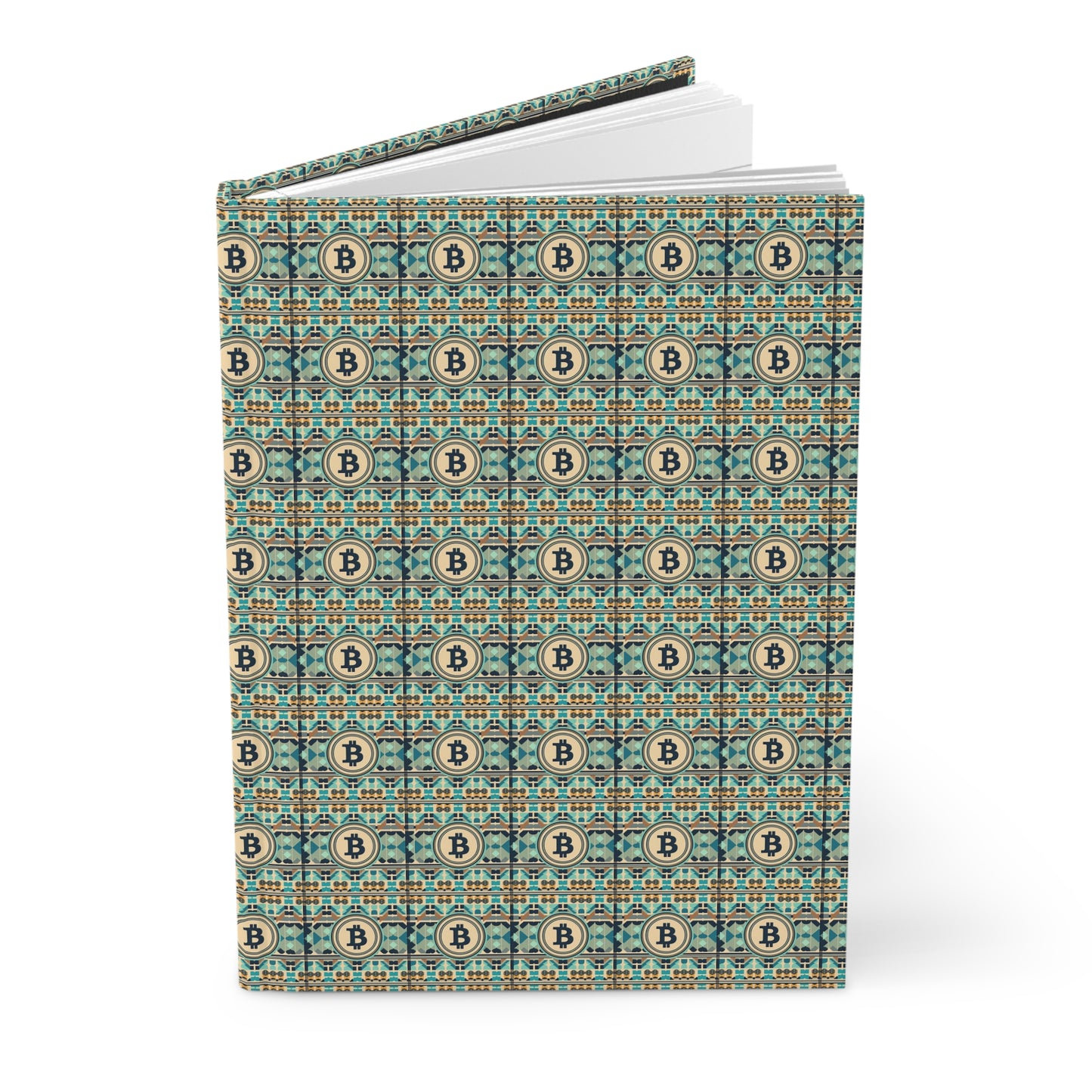 Hardcover Bitcoin Matte Notebook