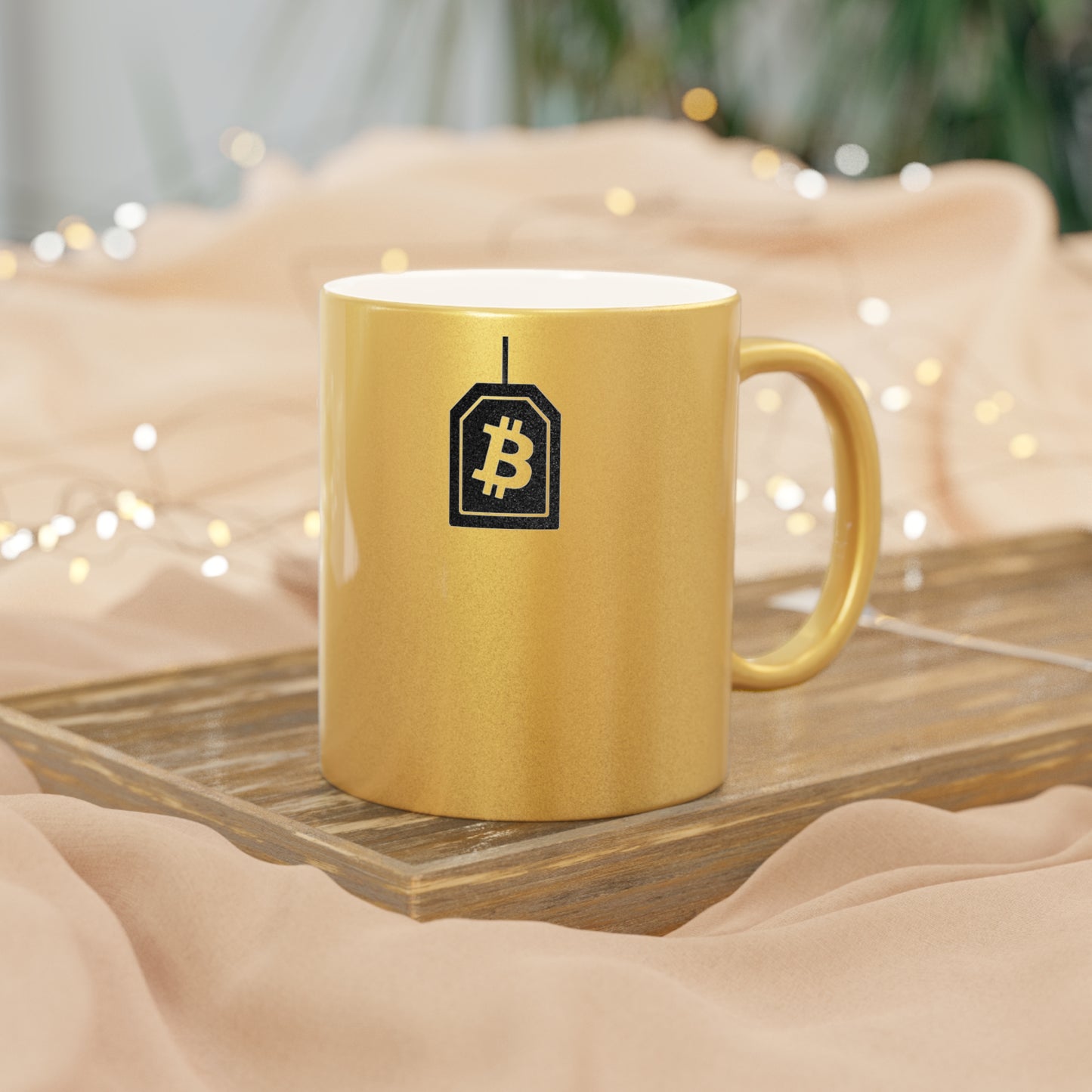 Metallic Crypto Mug