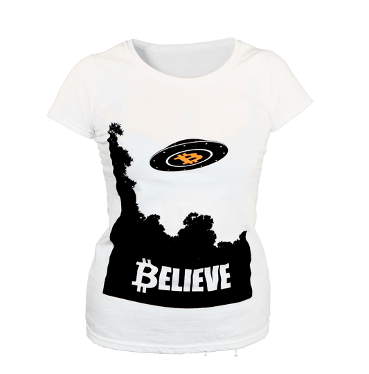 Bitcoin Believe T-Shirt Women's