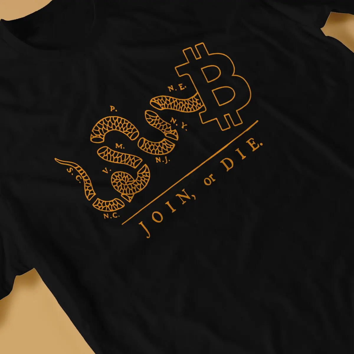 Join BTC or Die T-Shirt
